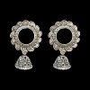 Fine oxidised flower jhumkis shalaya store