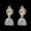 Fine oxidised jhumkis Shalaya store