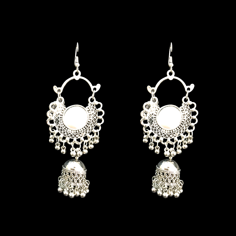 Mirror jhumkis Shalaya store