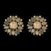 Round mirror-work earrings Shalaya Store