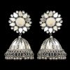 Mirror-work Jhumkas Shalaya store